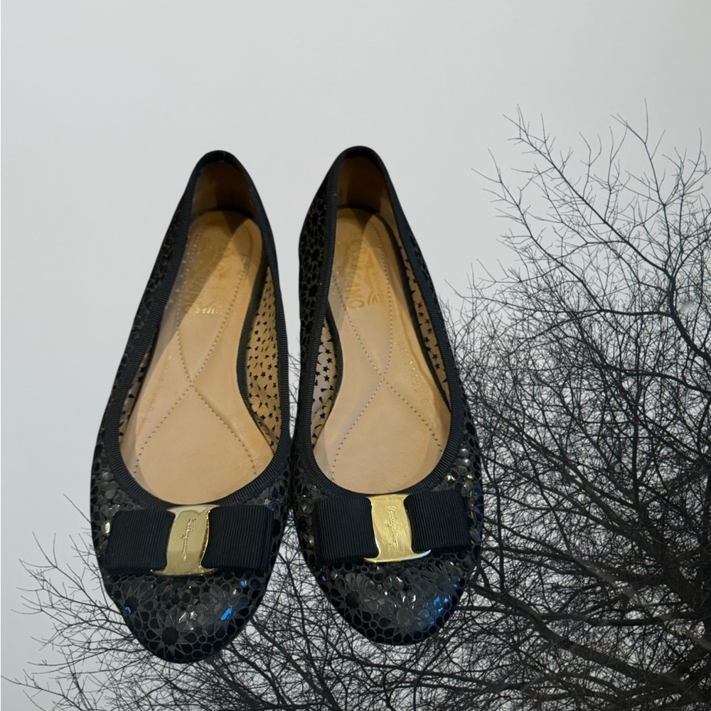 Salvatore Ferragamo Vara ballet flats